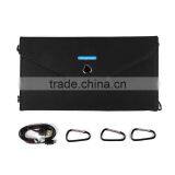 High Efficiency 20W Waterproof Foldable Solar Mobile Phone Charger thumbnail-6