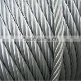 cheap galvanized or ungalvanized Steel Wire Rope 6*29FI+IWRC for Hoisting derricking