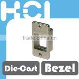 Taiwan Supplier USB HDMI Coupler and RJ45 Keystone Jack Die-Cast Screw Wall Mount Bezel