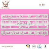 Lovely Fondant Frill Edge Cutters,cake Decoration Cutter
