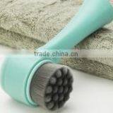 New Soft Mild Fiber Exfoliating Facial Brush Facial Face Deep Cleansing Clean Wash Pore Care Brush Head Wood Face Cleaner Hot thumbnail-2