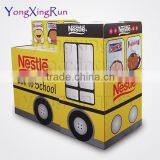 School Bus Shaped Cardboard Display thumbnail-1
