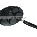 Kawachi Pan Cake Fry Pan Double Sided Black thumbnail-6