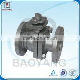 Hot Sale High Quality Double Flange 2 Inch Stainless Steel Ball Valve thumbnail-1