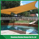 swimming pool shade sail with UV protection