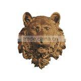 Personalized Handmade Color Painted Decorative Resin Tiger Head Sculpture thumbnail-1