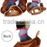 2015 Creative Riding Horse Dog Costume Novelty Pet Clothes Cowboy Dog Clothing thumbnail-5