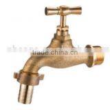 Classic Water Faucet, Horizontal Brass Bibcock, Brass Kitchen Faucet With One Handle < SGB5302> thumbnail-1