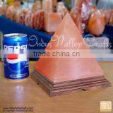 Pyramid Salt Lamp,Night Lighting Lamp , Air Ionizer thumbnail-1