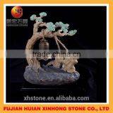 Lovely Shaolin Little Monk Buddha Statue Sleep on Stone thumbnail-5