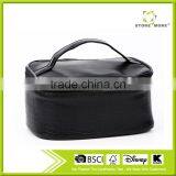 Store More Unisex Simple Leather Top Open Travel Cosmetic Kit thumbnail-1