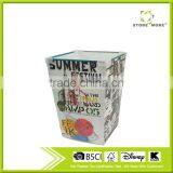 Store More Home Indoor Waste Paper Basket Trash Can thumbnail-4