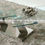 C142 Modern Design Tempered Glass Hot Sale Coffee Table thumbnail-4