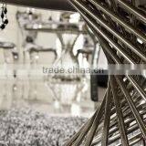 TH381 Hot Sale Modern Marble Stainless Steel Dining Table thumbnail-6