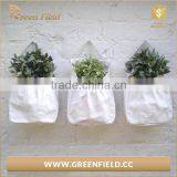 Cheap Price High Quality White Planter Grow Bag With Two Handles thumbnail-5