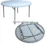 2015 Hot Sale Blow Molding Cheap Used Plastic Round Folding Poker Tables thumbnail-1