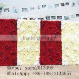 Wedding Flower Panels Backdrop Rose Wall Silk Artificial Flower Wall thumbnail-2