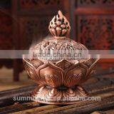 Wholesale Peaceful Lotus Flower Incense Burner thumbnail-2
