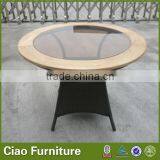 German New Modern Cheap Indoor Rattan Dining Furniture thumbnail-5