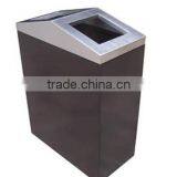 Arlau Outdoor Colored Metal Trash Can thumbnail-3