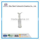 Clear Threaded Glass Oil Vinegar Bottle and Airtight Bird Cork Stopper thumbnail-1