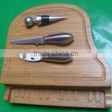 Eco-Friendly Cheese Cutting Board Set thumbnail-2