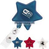 Star Shape Retractable Badge Holder thumbnail-1