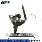 Wholesale Beautiful Gymnastics Leotards Girl Figurine Statue Gifts thumbnail-3