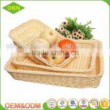 China High Quality Customized Cheap PP Plastic Empty Food Designer Bread Fruit Basket for Supermarket thumbnail-3