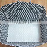 Cheap Large pp Strip Plastic Woven Basket thumbnail-4