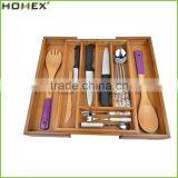 High Quality Bamboo Utensils Cutlery Flatware Holder/Homex_Factory thumbnail-2