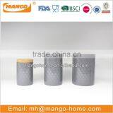 Eco-friendly Customized Carbon Steel Decorative Coffee Canisters With Cork Stopper thumbnail-1