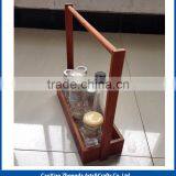 Wooden Menu Holder Holder A4 A5 Menus With Acrylic Pocket to Hold Insert thumbnail-5