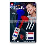 2016 Euro Cup Football Fans 2 Tones Horn Cheering Set/ Fan Gears / Soccer Fans Noise Maker Kit thumbnail-1