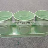 Garden Flower Pot Set 3 Herb Pot Home Decoration Flower Planter thumbnail-2