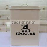 New Design Large Metal Pet Food Storage Container With Scoop thumbnail-1