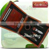 K0450-7W Luxury Wooden Box With 5pcs Wine Set thumbnail-1
