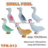 Plastic Small Fowl Toys ,plastic Toys , TPR Toys thumbnail-1