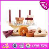 2017 New Design Kids Play Wooden Block Stacking Games W13D142 thumbnail-2