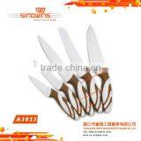 A3023 Cool Design 5pcs Stainless Steel Knife Set With Non-stick Coating thumbnail-5