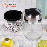 L00053 2017 High Quality Stylish Design Custom Penguin Shape Pyrex Heat-Resistant Clear Glasses Bottles thumbnail-2