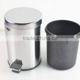 5L Hot Sale Hotel Stainless Steel Garbage Can/dustbin /waste Bin thumbnail-1
