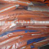 PP PE Orange Tarpaulin, in Bale Packing Canvas Tarpaulin thumbnail-1