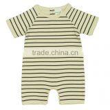 Organic Cotton New Design Striped Baby Rombers With Super Soft Cute Baby Rompers and Comfortable Romper for Babies thumbnail-1