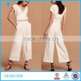 Women Jumpsuit Manufactuer Hot Sale Women Sexy Design Self-tie Straps Jumpsuits thumbnail-1