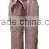 Ladies Spaghetti Strap Long Pants Design 100% Silk Evening Jumpsuits thumbnail-1