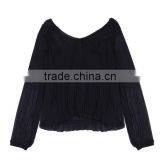 Ladies' Fashion Polyester Long Sleeves Direct Manufacturer High Quality Sari Blouse Design thumbnail-2