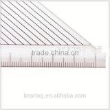 Shanghai Kearing 3mm Acrylic Triangular Ruler Surface Printing Bevel Length 40cm#T046 thumbnail-1