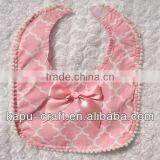 New Style Quatrefoil Cotton Baby Bibs Wholesale
