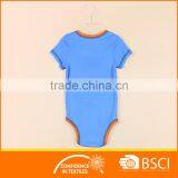 Baby Summer Wear Printed Letters Short Sleeve Romper thumbnail-2